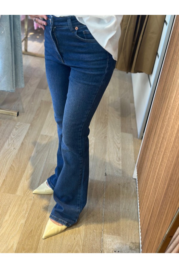 LACİVERT İSPANYOL PAÇA JEAN