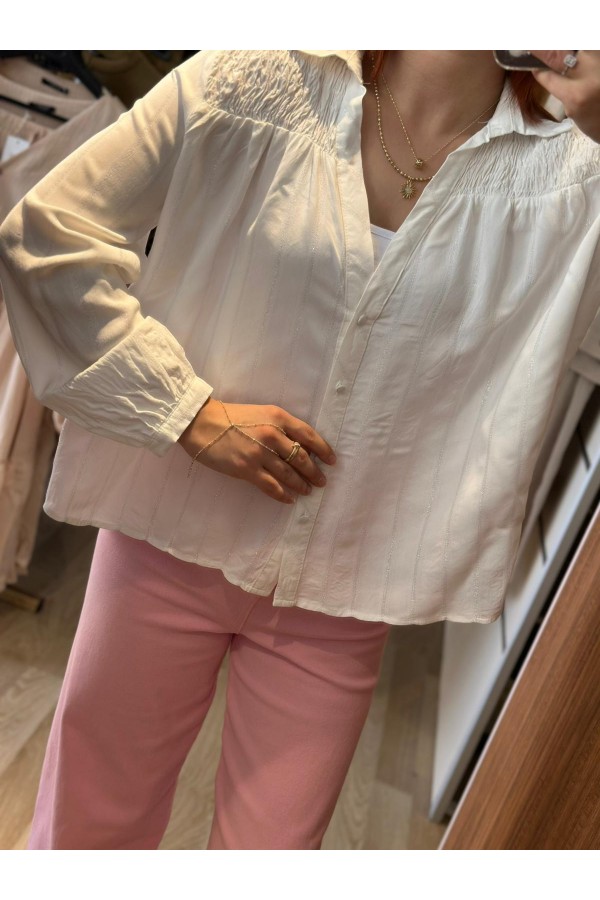 GÜMÜŞ SİMLİ GÖMLEK