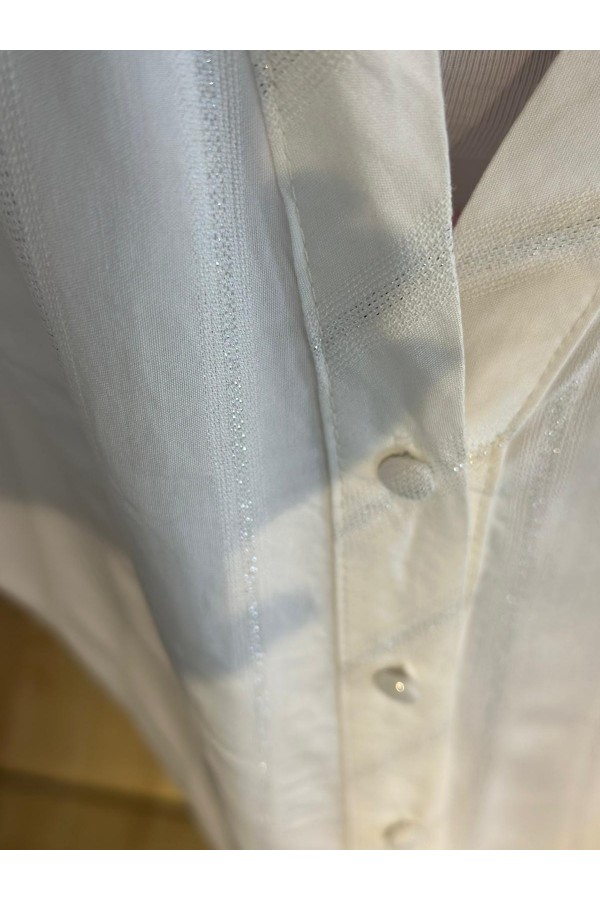 GÜMÜŞ SİMLİ GÖMLEK