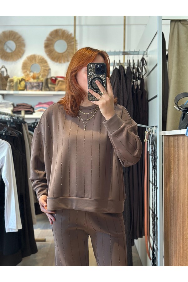 TAŞ DETAYLI MODAL TAKIM