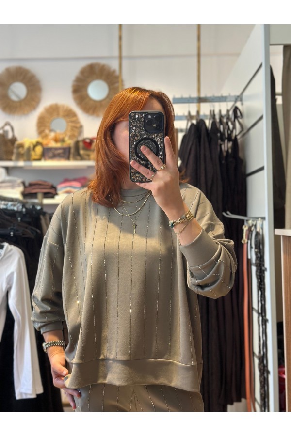 TAŞ DETAYLI MODAL TAKIM